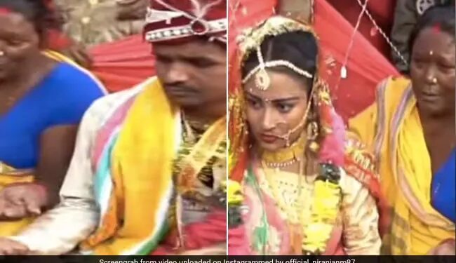 Bride Beats Groom For Chewing Gutka During Wedding Rituals In Mandap Watch Viral Video Instagram Reels – मंडप में बैठकर गुटखा चबा रहा था दूल्हा, देखते ही गुस्सा गई दुल्हन, जड़ दिए कई थप्पड़