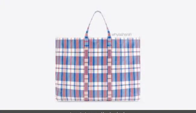 Balenciaga Is Selling Shopping Bag For 1 5 Lakh Rupees People Says Its Sabji Wala Thaila – लग्जरी ब्रांड 1.5 लाख रुपए में बेच रहा है सब्जी वाला थैला, कीमत जान लोग हुए हैरान, बोले