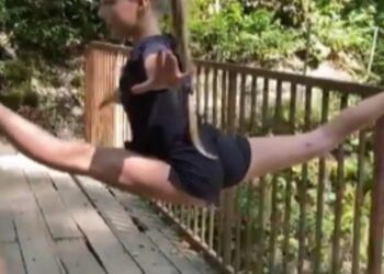 This Little Girl Has Amazing Stunt Skills Video Went Viral On Social Media – इस बच्ची का स्टंट सोशल मीडिया पर हो रहा है वायरल, लोग कह रहे हैं