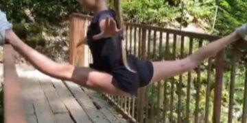 This Little Girl Has Amazing Stunt Skills Video Went Viral On Social Media – इस बच्ची का स्टंट सोशल मीडिया पर हो रहा है वायरल, लोग कह रहे हैं