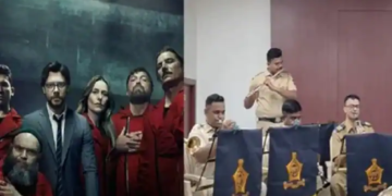 Mumbai Police Made Video On Bella Ciao Song From Money Heist Season 5