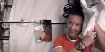How Do Astronauts Wash Their Hair While Aboard International Space Station See Viral Video