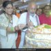 PM Narendra Modi Birthday Celebration Cut 71 Kg Laddu And 71 Feet Long Vaccine Shaped Cake