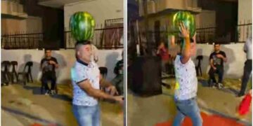 A Young Man Did Watermelon Dance Video Went Viral On Social Media – सोशल मीडिया पर वायरल हो रहा है तरबूज वाला डांस, वीडियो देख लोग कह रहे हैं