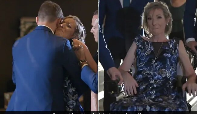 Mother Could Not Walk Yet Danced At Son Wedding This Video Viral On Social Media Will Make You Emotional