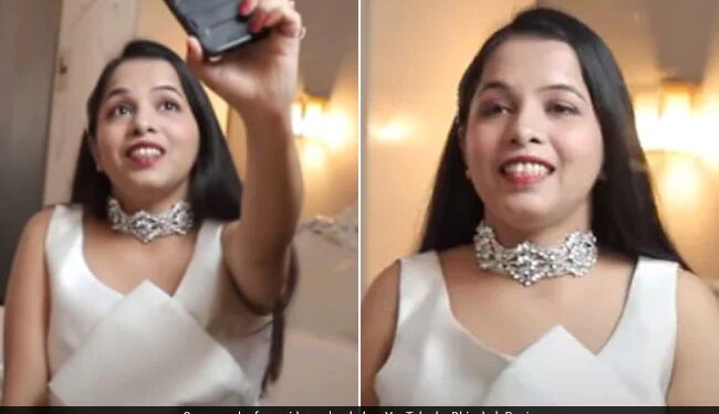Dhinchak Pooja Says Ek Aur Selfie Lene Do In Her New Song Video Is Viral On Social Media
