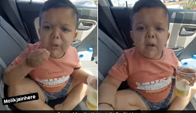 Kid Got Upset Due To This Act Of His Father Video Viral On Social Media