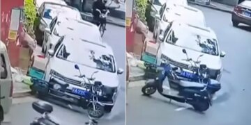Viral Video: Scooter Move It Self Video Goes Viral On Social Media