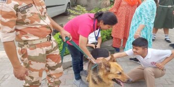 ITBP Unique Initiative Retired Dogs Will Now Do This Work For Children Will Go To Hospital Every Week