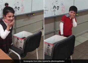 Teacher Asks Children Who His Favourite Student Give Answer By Looking Into A Box Guess What They Saw