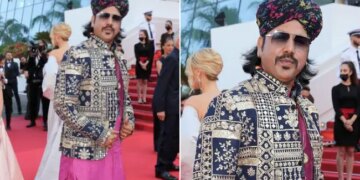 Watch: Mame Khan Becomes The First Indian Folk Artist To Walk The Cannes Red Carpet Pictures Going Viral On Social Media