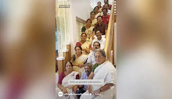 The Short And Sweet Video Of Big Fat Indian Family Is Winning The Hearts Of People On Social Media The Priceless Wealth Of An 83 Year Old Woman