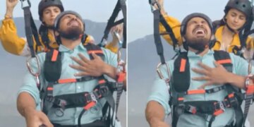 Alia Bhatt Shares Screen With Land Kara De Viral Meme Fame Vipin Kumar In Hilarious Ad – आलिया भट्ट ने लैंड करा दे…वाले विपिन कुमार के साथ की पैराग्लाइडिंग, लोग बोले- तू तो बेस्ट जगह लैंड हो गया