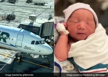 उड़ान के दौरान फ्लाइट स्टाफ की मदद से महिला ने दिया बेटी को जन्म, रखा ये नाम