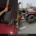 Man Performing Dangerous Stunt On Noida Road Arrested UP Police Shares Video