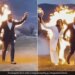 Bride And Groom Dangerous Photoshoot Done By Set Themselves On Fire Shocking Video Goes Viral