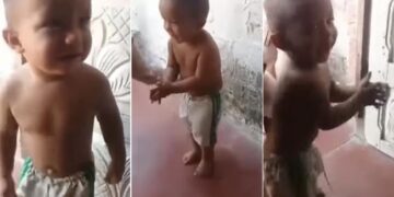 Crying Child Started Dancing As Soon As He Heard The Song The Video Is Going Viral On Social Media – जोर-जोर से रोता बच्चा अचानक ठहाके मारकर लगा नाचने, नेटिजन्स बोले