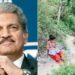 Anand Mahindra Told A Girl His Motivation While Studying On A Rock