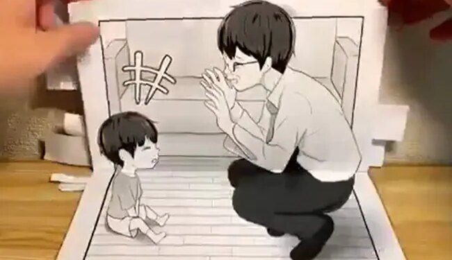 VIRAL VIDEO: Never Seen Such A Comic Book Before, Its Characters Walk And Talk