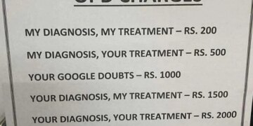 Doctor Hilarious Notice: Desi Doctor Opd Fees Structure Goes Viral | Doctor Opd Charges Goes Viral