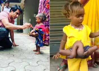 Sonu Sood Will Get Treatment For Chaumukhi Kumari, A Unique Girl With Four Hands And Four Legs From Bihar