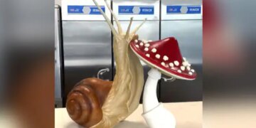 Chef Amaury Guichon Made Giant Snails And Mushrooms Out Of Chocolate Stunned The Minds Of Chocolate Lovers – शेफ ने चॉकलेट से बनाया जॉइंट स्नेल और मशरूम, कलाकारी देख आप भी कहेंगे