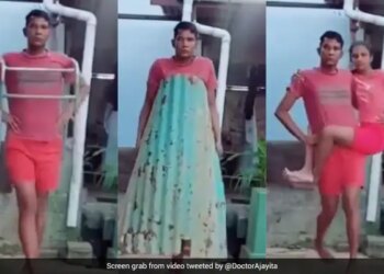A Man Posted An Innovative Video On Instagram Imitating The Models Who Walk The Ramp In Fashion Shows