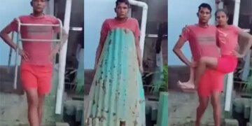 A Man Posted An Innovative Video On Instagram Imitating The Models Who Walk The Ramp In Fashion Shows