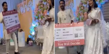 Viral Video: Before The Wedding The Groom Gave A Surprise Gift To The Bride