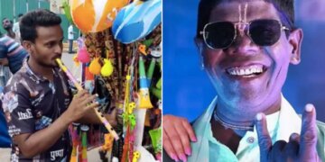 Watch Viral Video: Man Plays Viral Kacha Badam Song On Flute In Front Of Jagannath Temple In Odisha