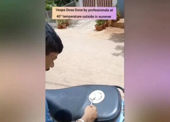 The Heat Is So Hot That The Guy Made Dosa On His Scooty, Harsh Goenka Said – What An Idea – गर्मी इतनी ज़्यादा है कि बंदे ने स्कूटी पर ही डोसा बना लिया, हर्ष गोएनका ने कहा