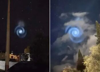न्यूजीलैंड के आसमान में दिखी घूमती हुई रहस्यमय रोशनी, अनूठे नजारे को देख लोग हुए हैरान