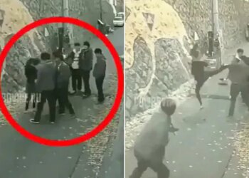 Girl Alone Taught A Lesson To 6 Harassing People Fighting Video Goes Viral On Social Media