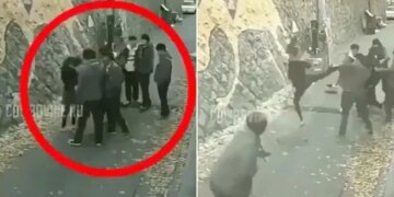 Girl Alone Taught A Lesson To 6 Harassing People Fighting Video Goes Viral On Social Media