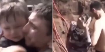 14 साल के बहादुर लड़के ने पाइप में घुस कर मासूम बच्चे की बचाई जिंदगी, वीडियो रुला देगा