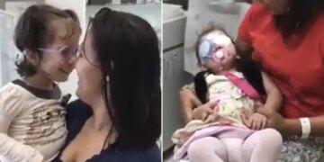 The Girl Could Not See Since Childhood, When She Saw The World After The Operation, She Cried, The Video Will Make Her Emotional
