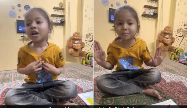 Little Girl Talk About Boyfriend In A Cute Way While Studying Internet Loves This Viral Video – छोटी बच्ची ने पढ़ाई के बीच क्यूट अंदाज़ में घरवालों से की ब्वॉयफ्रेंड की बात, बोली