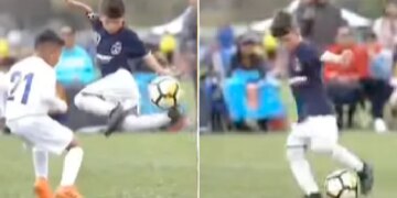 Watch Video: Seeing This Child Playing Football People Remembered Cristiano Ronaldo