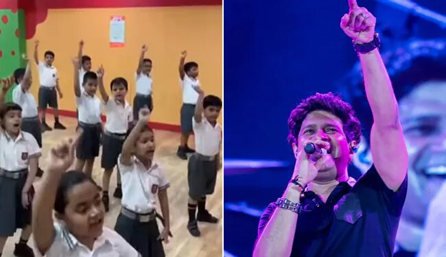 Watch: School Kids Dancing On Kk Song Hai Junoon Video Goes Viral On Internet