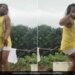 Man Dancing In A Strange Way On The Terrace People Will Not Stop Laughing To See This Viral Dance Video