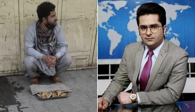 Once Anchored In A TV Channel Of Afghanistan, Today Selling Street Food On The Roadside