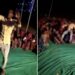 Viral Dance Video: A Person Suddenly Fell Among Women In The Midst Of Dance Video Goes Viral On Social Media