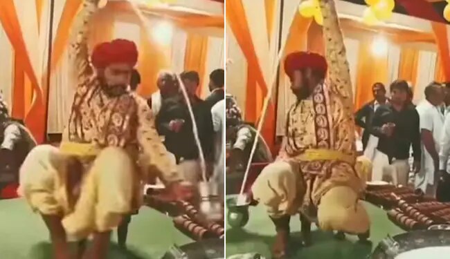 WATCH: Rajasthani Man Shows Amazing Skill Of Making Masala Milk See Viral Video