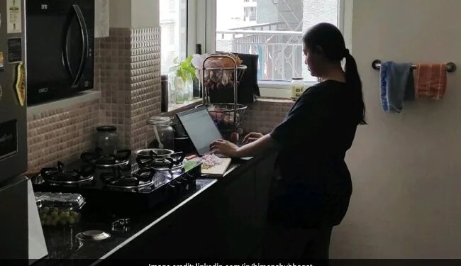 Man Post About Ninja Wife Multitasking Office And Kitchen Duties In Appreciation Divides Internet – पति ने पत्नी को कहा- ‘निंजा’, बोला