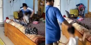 2 साल के बच्चे को बेरहमी से मारती थी आया, पेट में घूसे मारती थी, बाल खींचती थी, देखें वायरल वीडियो