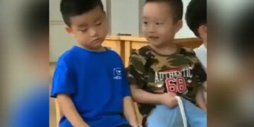 Child Started Sleeping In The Class Then The Friend Did This Internet Loves Cute Video