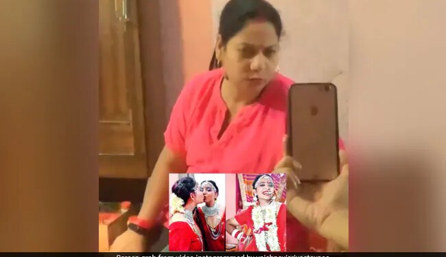 Girl Asks Mother Views On Gujarat Woman Sologamy Watch How She Reacts – लड़की ने मम्मी को बताया