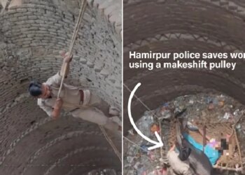 WATCH: Police Jawan Saved Woman Life By Jumping Into A Well Netizens Are Praising After Watching Viral Video