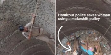 WATCH: Police Jawan Saved Woman Life By Jumping Into A Well Netizens Are Praising After Watching Viral Video