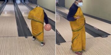 Old Grand Mother Bowling Viral Video Must Watch